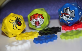 Polydi Spider, Tiger, Pirate and Game Pieces